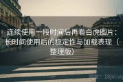 连续使用一段时间后再看白虎图片：长时间使用后的稳定性与加载表现（整理版）
