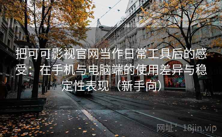 把可可影视官网当作日常工具后的感受：在手机与电脑端的使用差异与稳定性表现（新手向）