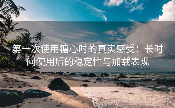 第一次使用糖心时的真实感受：长时间使用后的稳定性与加载表现