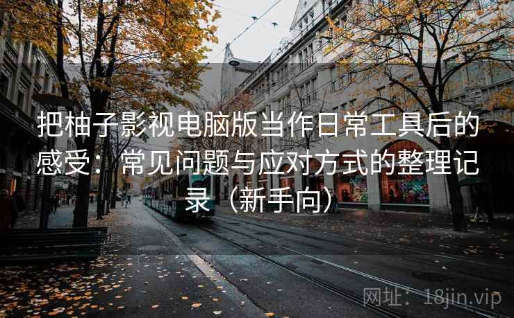 把柚子影视电脑版当作日常工具后的感受:常见问题与应对方式的整理记录(新手向) 把柚子影视电脑版当作日常工具后的感受:常见问题与应对方式的整理记录(新手向)